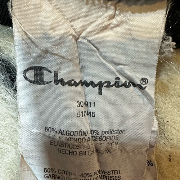 Champion Kid's Youth Black Full Zip Hooded Jacket Size Medium 9/10 - Picture 7 of 7